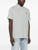 Paul Smith Logo Striped Polo Shirt