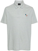 Paul Smith Logo Striped Polo Shirt