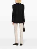 Fabiana Filippi Linen Blend Double Breasted Blazer