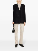 Fabiana Filippi Linen Blend Double Breasted Blazer