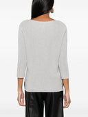Fabiana Filippi Cotton Blend Crewneck Sweater