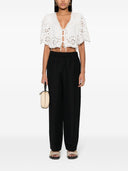 Fabiana Filippi Linen Blend Trousers