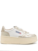 Autry Platform Low Leather Sneakers