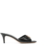 Fendi Fendi F Fold Leather Mules