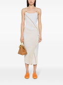 Loewe Paula's Ibiza Cotton Blend Strappy Midi Dress