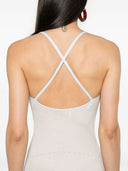 Loewe Paula's Ibiza Cotton Blend Strappy Midi Dress