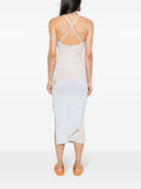 Loewe Paula's Ibiza Cotton Blend Strappy Midi Dress