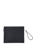 Ferragamo Gancini Leather Pouch