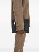 Ferragamo Gancini Leather Pouch