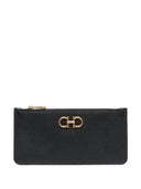 Ferragamo Gancini Leather Zipped Card Case