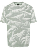 Paul Smith Sun Bleach Print Cotton T Shirt