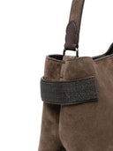 Brunello Cucinelli Suede Handbag