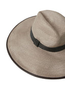 Brunello Cucinelli Fedora Hat With Precious Details