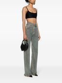 Mugler Spiral Curve 02 Mini Leather Shoulder Bag
