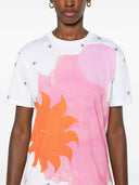 Paul Smith Large Sun Print Cotton T Shirt