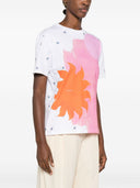 Paul Smith Large Sun Print Cotton T Shirt