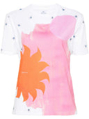 Paul Smith Large Sun Print Cotton T Shirt