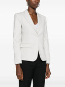 Emporio Armani Cotton Blend Single Breasted Blazer