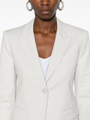 Emporio Armani Cotton Blend Single Breasted Blazer