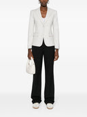 Emporio Armani Cotton Blend Single Breasted Blazer