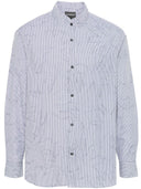 Emporio Armani gestreepte katoenen shirt