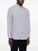 Emporio Armani gestreepte katoenen shirt