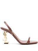 Saint laurent opyum en cuir sandales