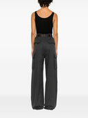 Saint Laurent Cotton Cargo Trousers