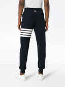 Pantaloni della tuta in cotone Thom Browne 4 bar