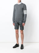 Thom Browne 4 Bar Cotton Sweater