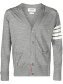 Thom Browne 4 Bar Wool Cardigan