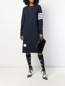 Thom Browne 4 -bar katoenen sweatdress