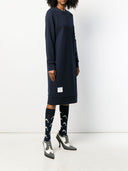Thom Browne 4 -bar katoenen sweatdress