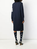 Thom Browne 4 -bar katoenen sweatdress