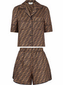Fendi Ff Silk Pajama Set
