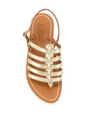 K Jacques St Tropez Homere Leather Flat Sandals