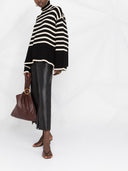 Toteme Pre Wool Striped Turtle Neck Jumper