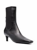 Toteme Pre Leather Mid Ferse Stiefel