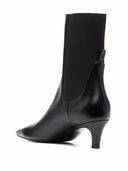 Toteme Pre Leather Mid Ferse Stiefel
