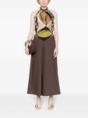 Top de seda con estampado de Pucci con estampado Pucci