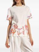 Paul Smith Oleander Print Cotton T -shirt