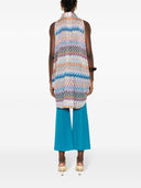 Missoni Beachwear en zigzag camisa de gran tamaño