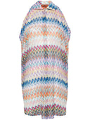 Missoni Beachwear en zigzag camisa de gran tamaño