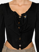 Vivienne Westwood Bea Wool And Silk Blend Corset