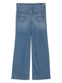 Emporio Armani Wide Leg Denim Jeans