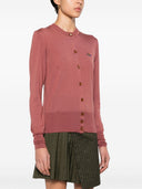 Vivienne Westwood Bea Wool And Silk Blend Cardigan