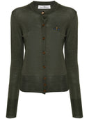 Vivienne Westwood Bea Wool And Silk Blend Cardigan
