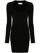 Saint Laurent Knitted Mini Dress