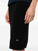Vivienne Westwood Logo Wool Midi Pencil Skirt