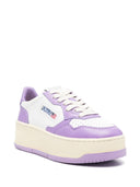 Autry Platform Low Leather Sneakers